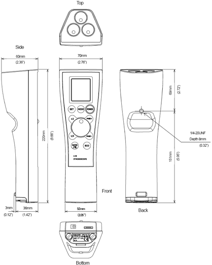 dimensions