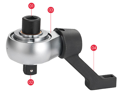 Manual Torque Multiplier features